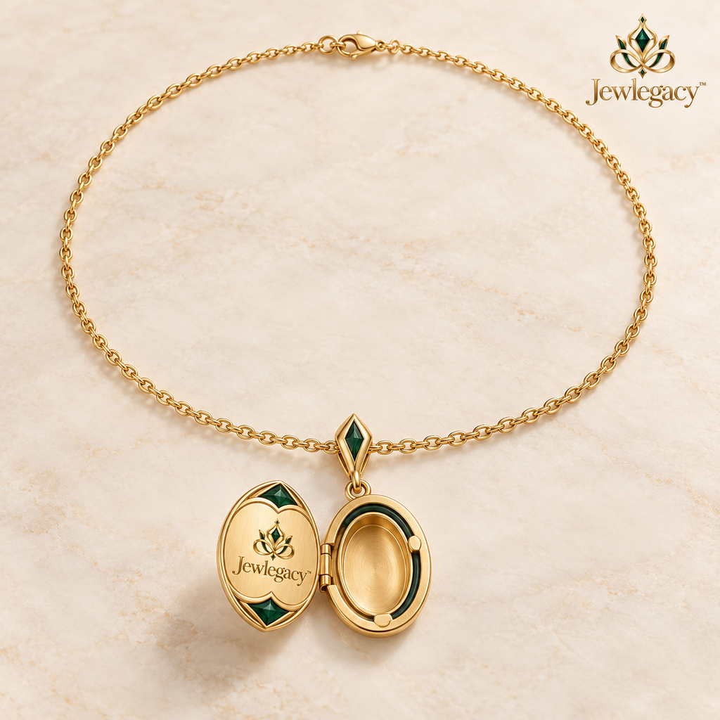 Jewlegacy™ Emerald Arc Pivot Anklet