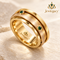 Jewlegacy™ Twin Meridian Orbit Ring