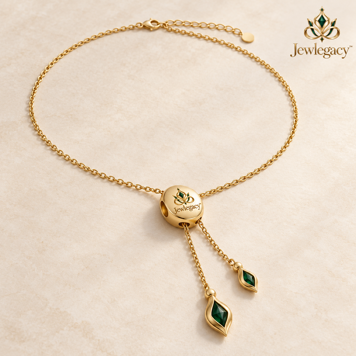 Jewlegacy™ Elowen Sliding Halo Lariat