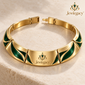 Jewlegacy™ Verdant Crest Segmented Torque